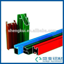 Manufacturer of aluminium profile with 6063-T5 for aluminium anodizing extrusion profile